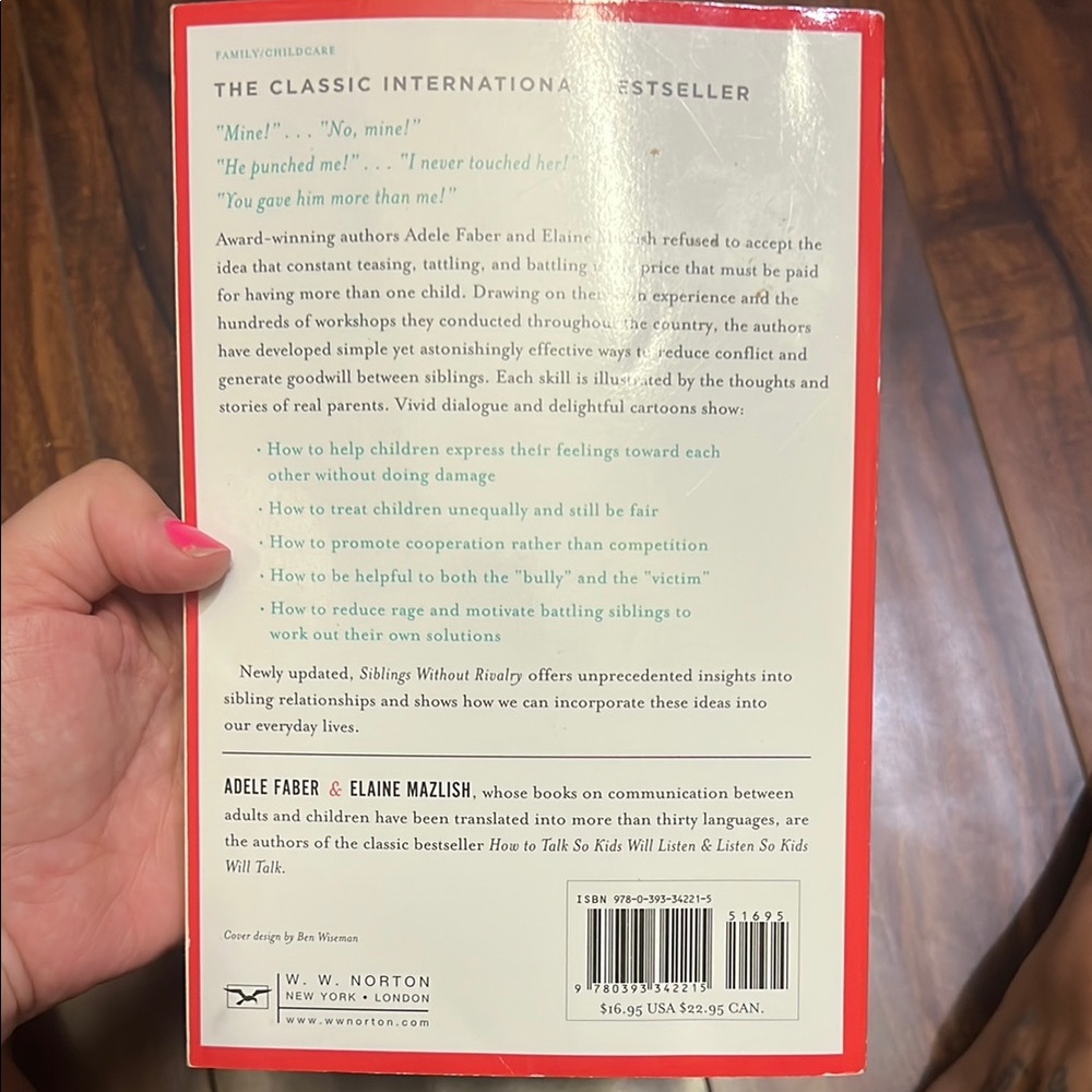 Siblings Without Rivalry Book - Picture 2 of 2